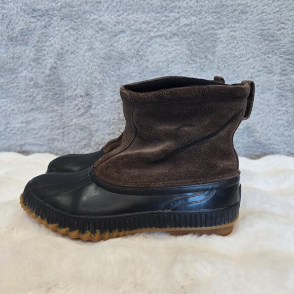 Sorel Arapaho Men's Suede Duck Boots Thinsulate Size 10 Pre Owned Good - Picture 2 of 10